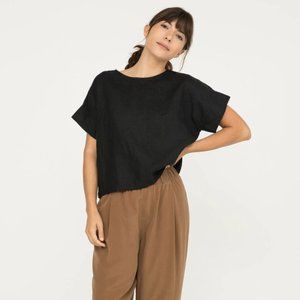 FTO Elizabeth Suzann Georgia linen tee